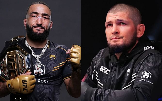 Belal Muhammad describes training with Khabib Nurmagomedov ahead of UFC 304, says 'The Eagle' could "come back and be a champion right now"