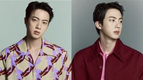 "ROCKSTAR JIN IS COMING"— Fans react as Harper's BAZAAR Korea teases BTS' Jin's cover for September issue featuring Gucci