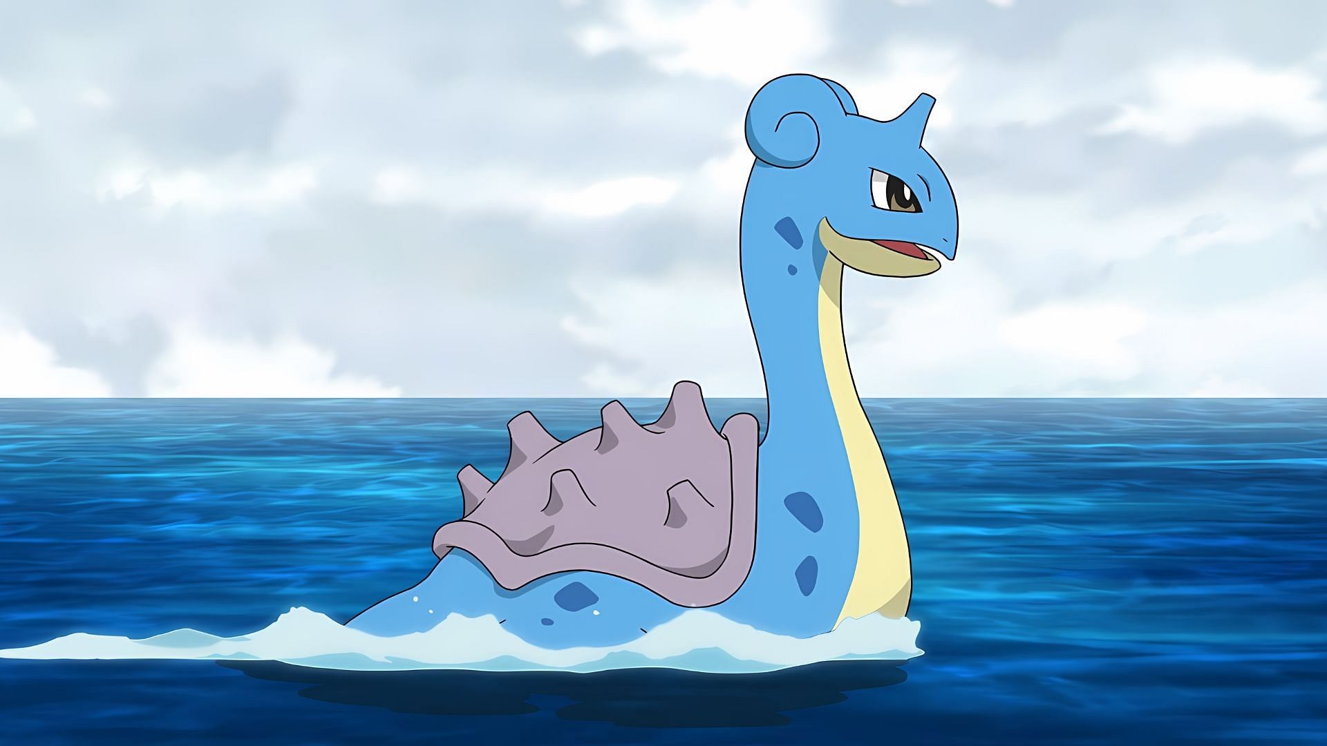 Lapras, as seen in the anime. (Image via TPC)