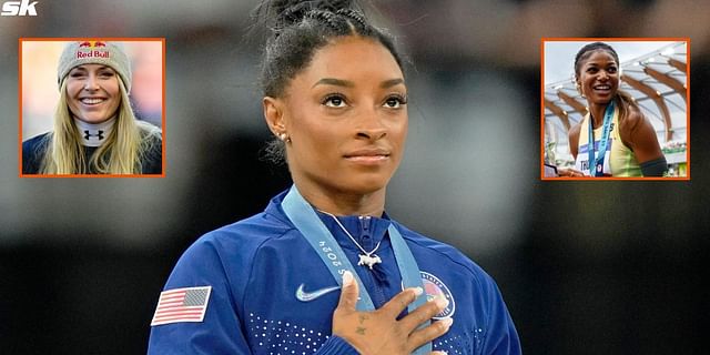 Gabby Thomas, Lindsey Vonn and others celebrated Simone Biles