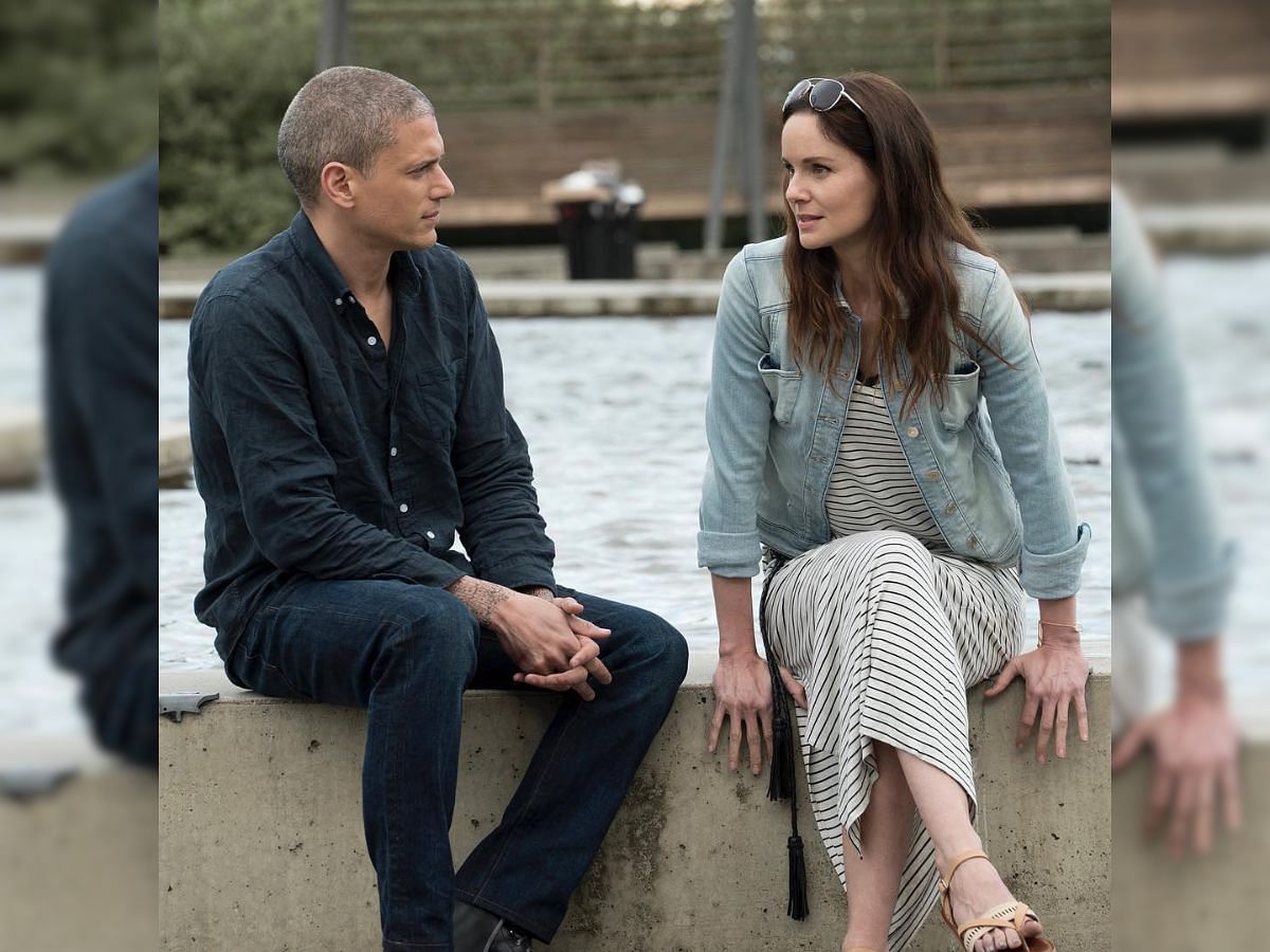 Michael Scofield and Sara Tancredi (Image via Instagram/@prisonbreak)