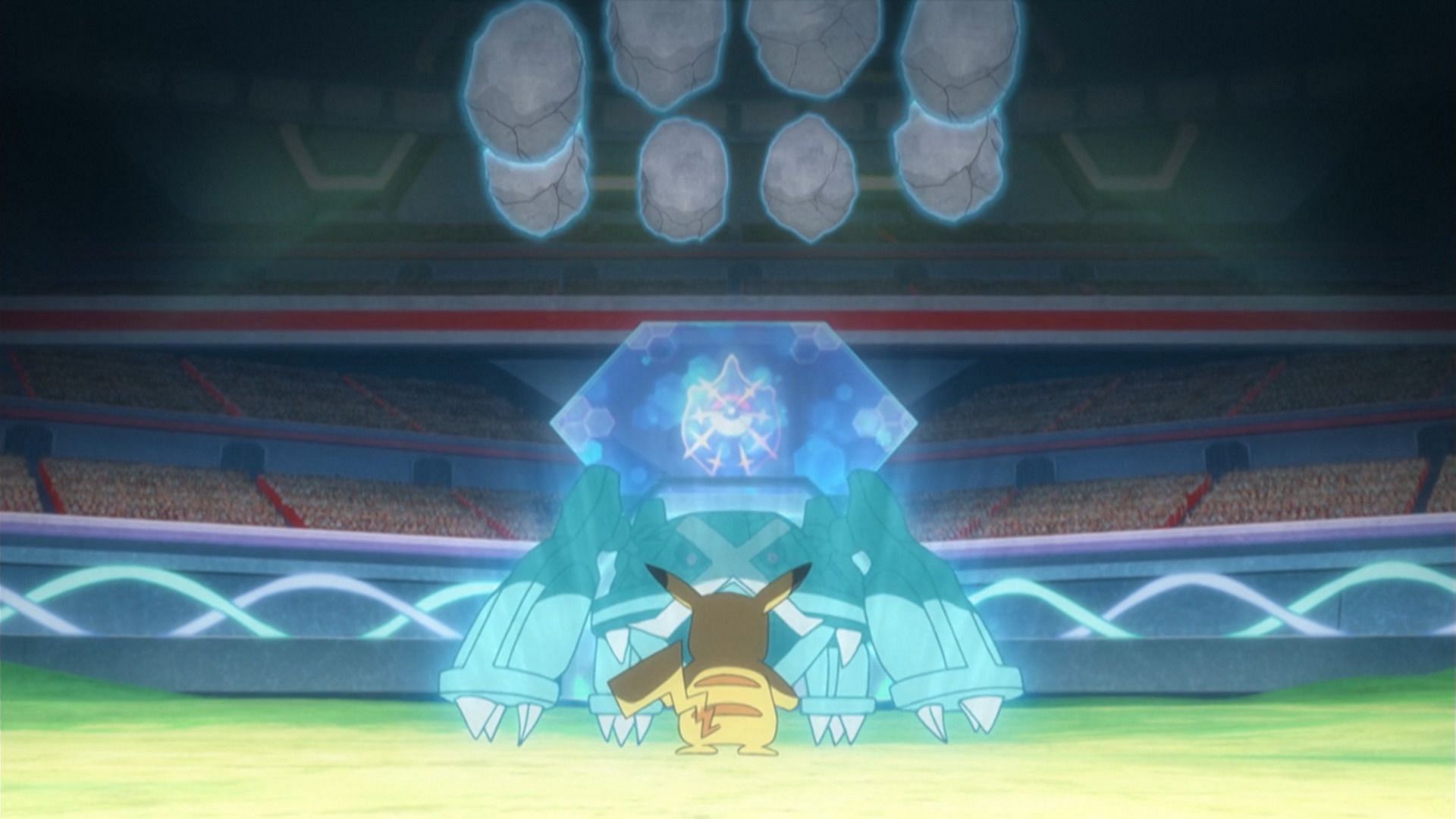 Rock Slide is a common coverage move taken on Fighting-type Pokemon (Image via The Pokemon Company)