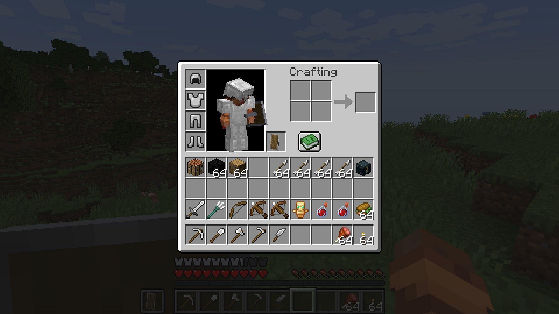 Being able to quickly swap out the entire hotbar is a huge advantage (Image via Mojang)