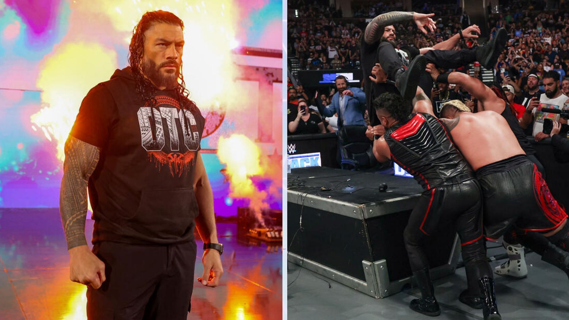 Roman Reigns returned at SummerSlam 2024. [Images Source:WWE.com]