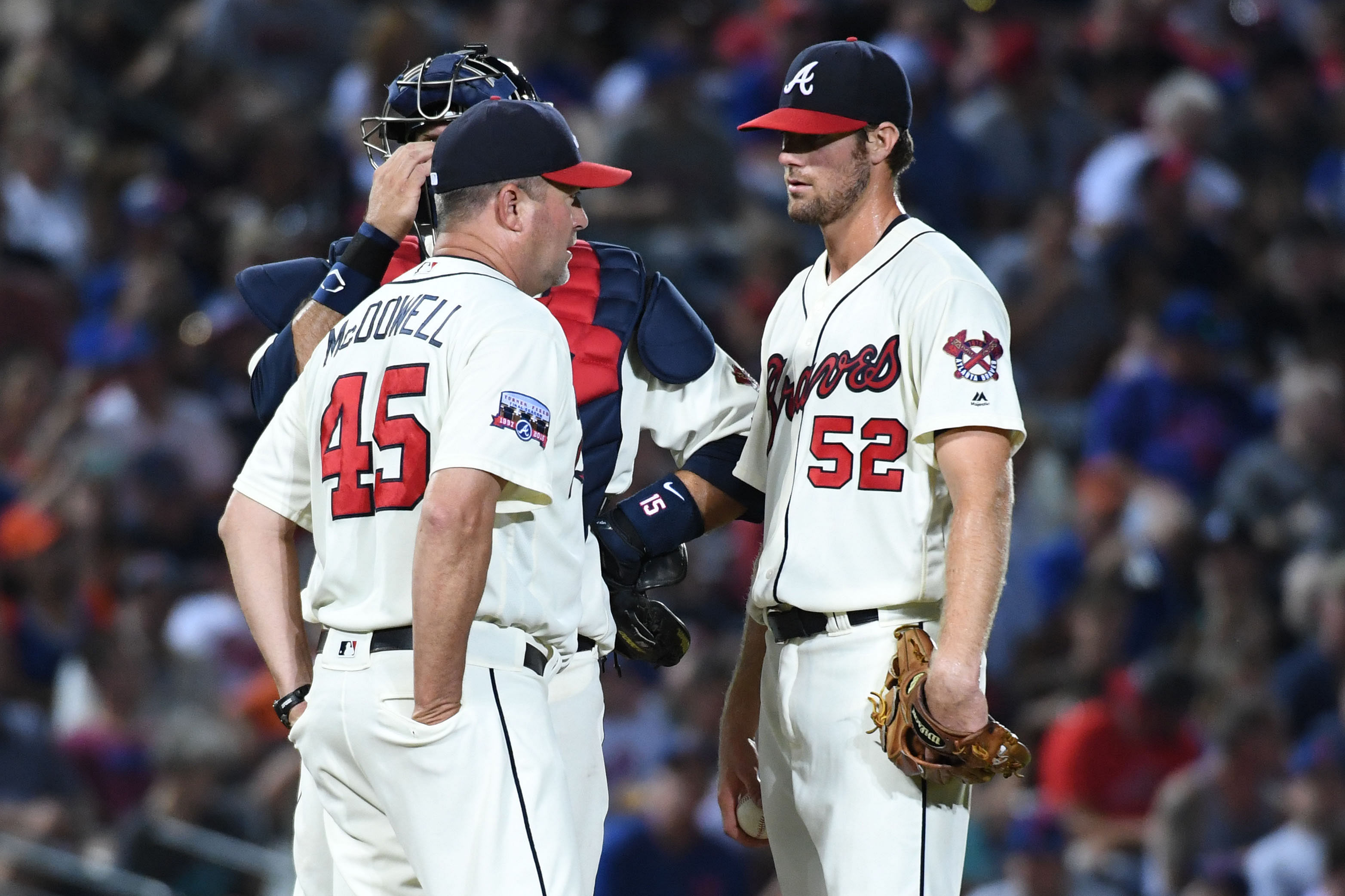 Atlanta Braves - Roger McDowell (Photo via IMAGN)