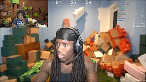 "Ain't no f**king way!": Kai Cenat and IShowSpeed react to viewers placing bets on their Hardcore Minecraft marathon