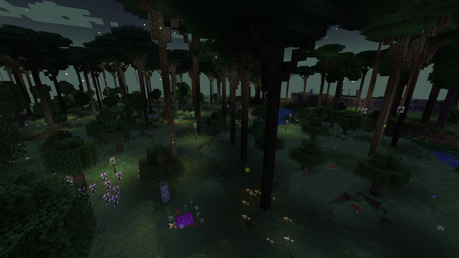 The Twilight Forest (Image via Mojang)