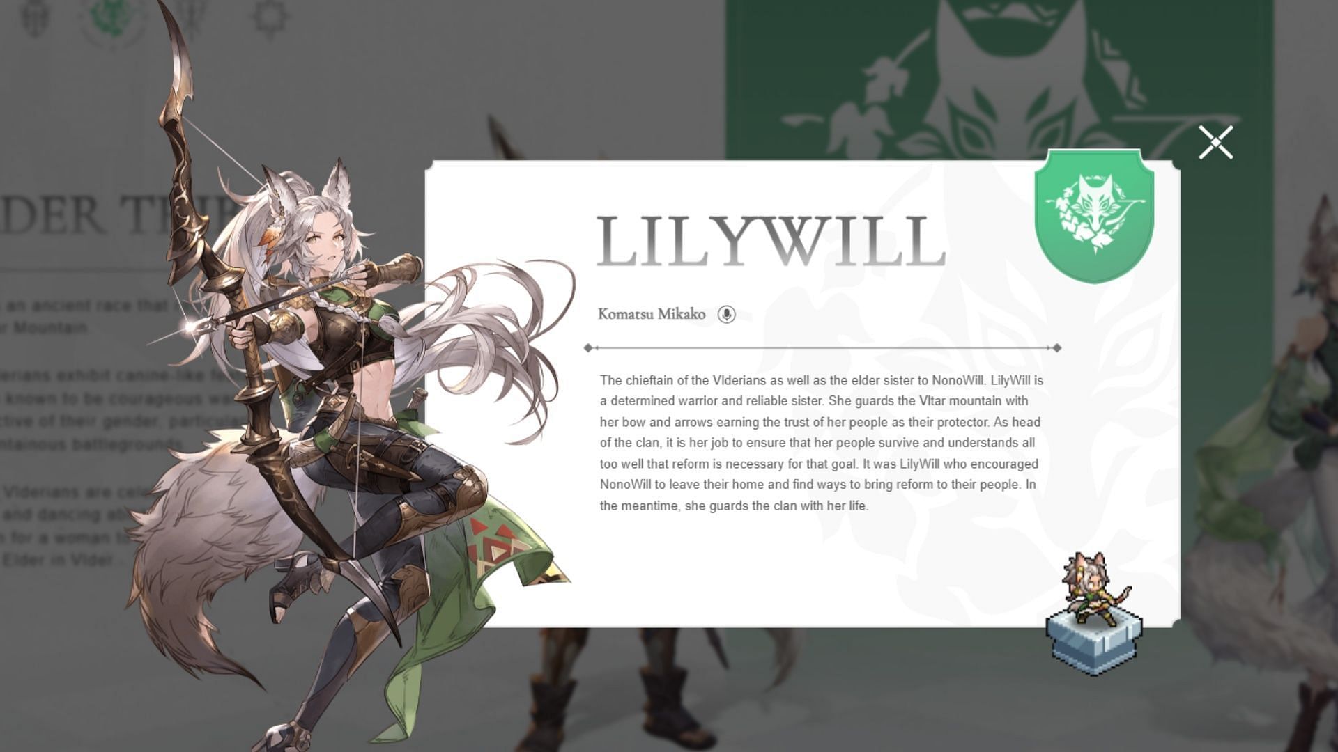 LilyWill in Sword of Convallaria (Image via XD Entertainment)