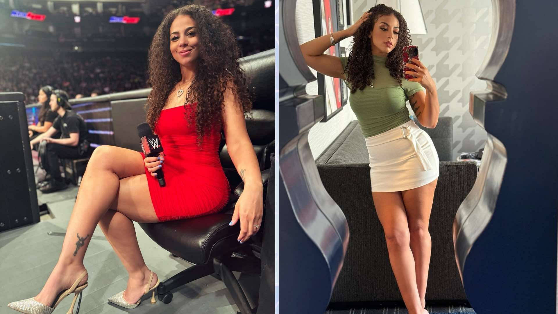 Samantha Irvin is the official ring announcer of WWE RAW [Image Credits: Samantha Irvin