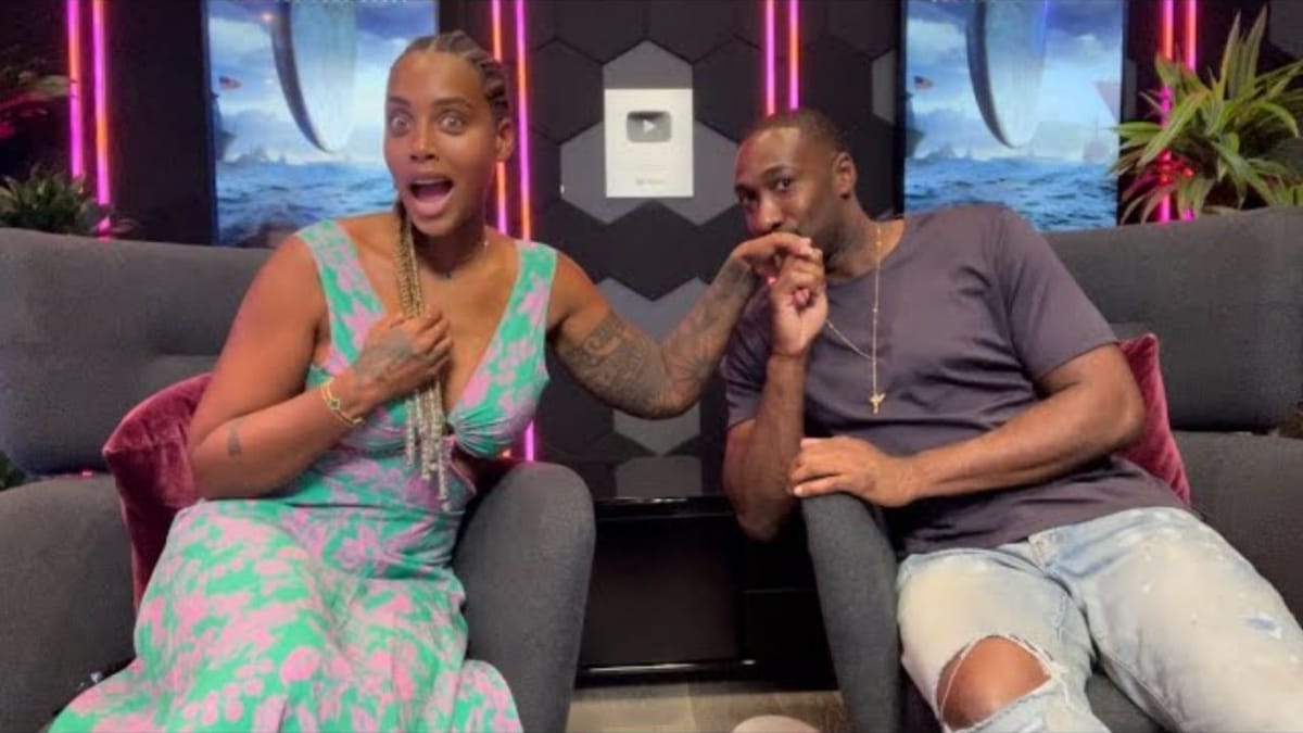 Watch: Gilbert Arenas' girlfriend Melli Monaco announces she is engaged
