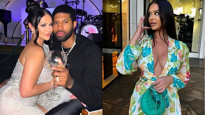In Photos: Paul George's wife Daniela Rajic rocks all blue-outfit as she enjoys boozy girls' night at Encore Beach Club