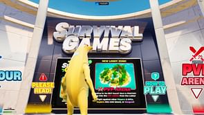Fortnite Survival Games: UEFN map code, how to play, and more