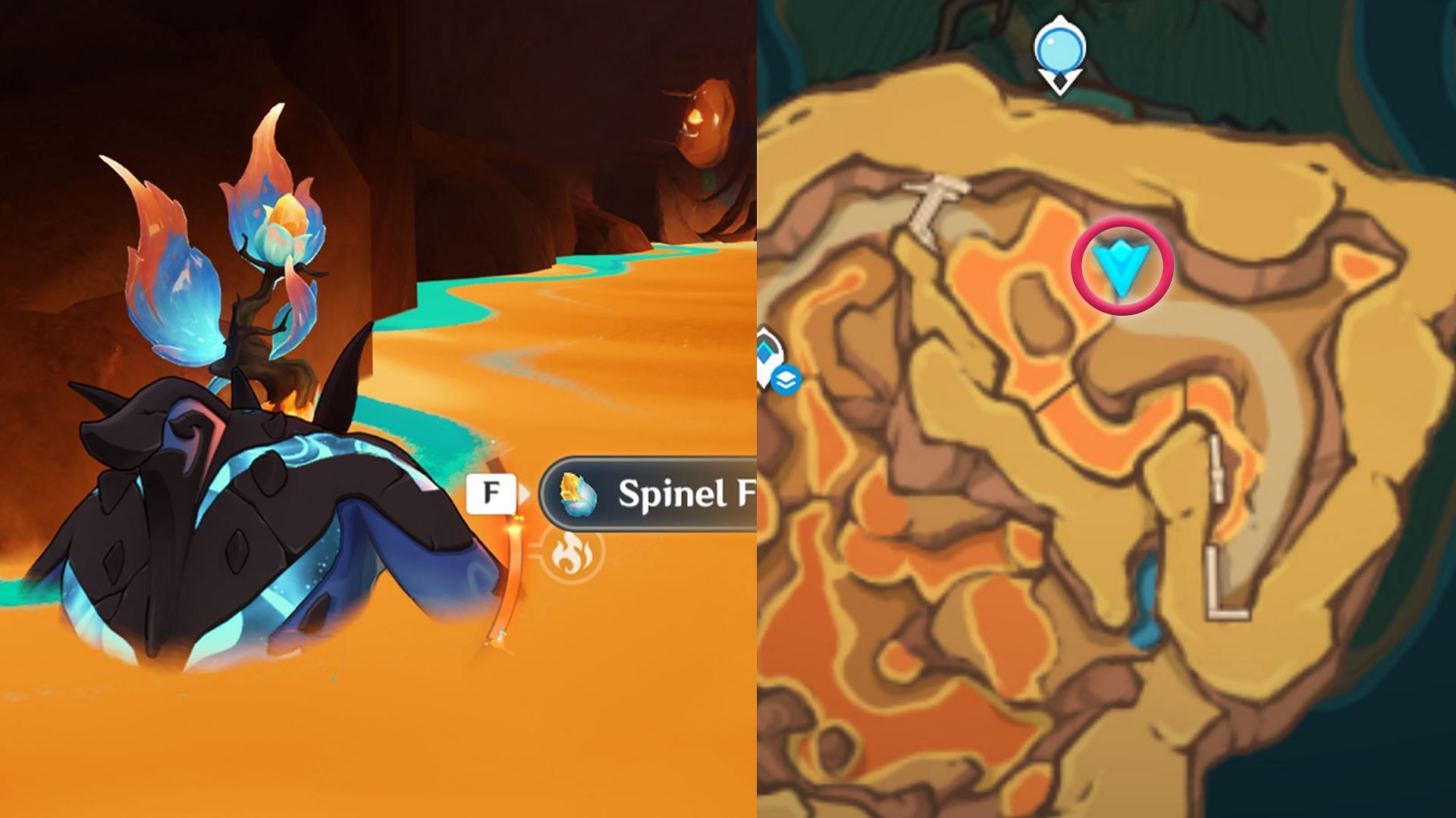 Spinel Fruit Location #4 (Image via HoYoverse)