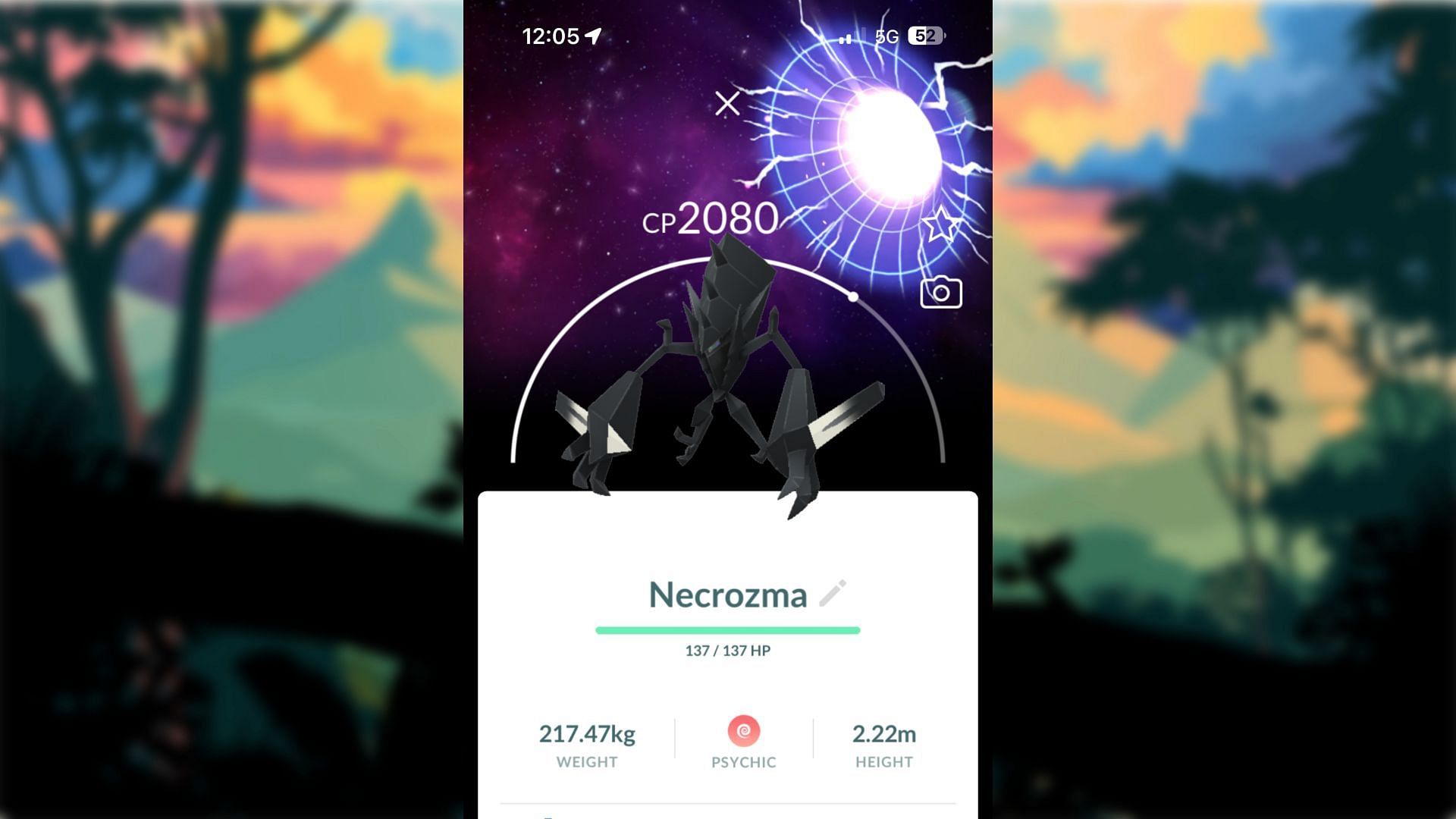 Necrozma with Special Background (Image via TPC)