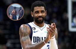 Watch: Team USA Olympics snub Kyrie Irving teaches basketball to young fans on Greek beach