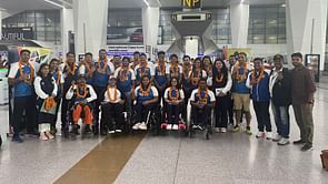 [In Pictures] Indian para-shooting contingent leaves for France ahead of Paris 2024 Paralympics