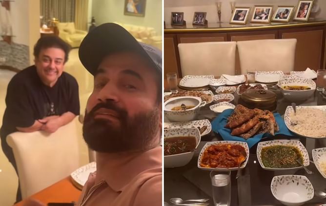 [Watch] "Yummiest food and mind blowing conversations" - Irfan Pathan enjoys special feast at Adnan Sami's residence