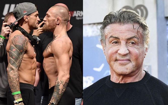 Sylvester Stallone gives his prediction for Conor McGregor vs. Dustin Poirier trilogy fight