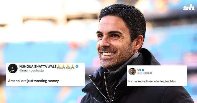 “Premier league isn't ready”, "Retired from winning trophies” - Fans react as Arsenal complete €37m deal for Mikel Arteta's second summer signing