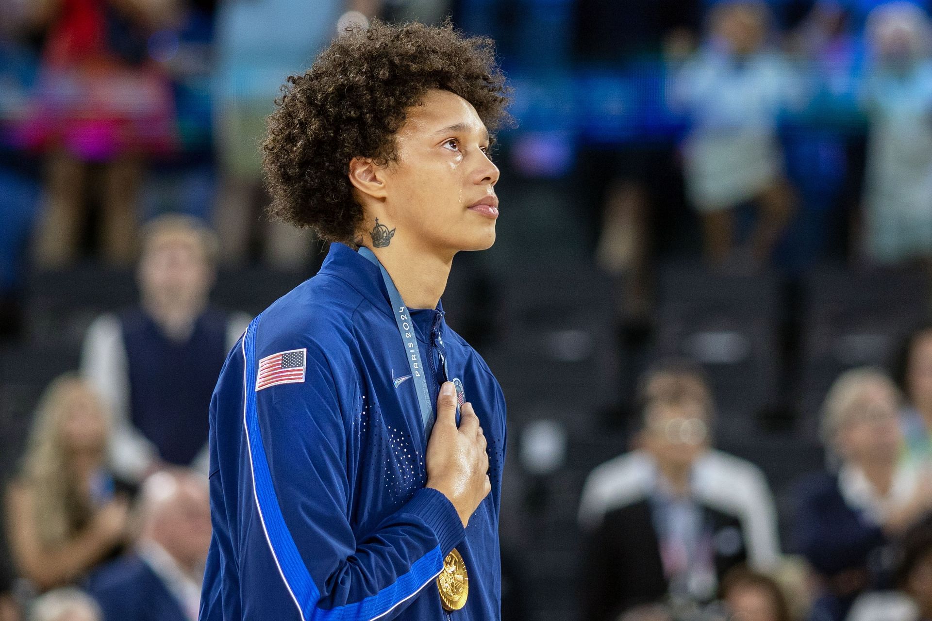 Brittney Griner at the 2024 Paris Olympics (Picture: Getty)