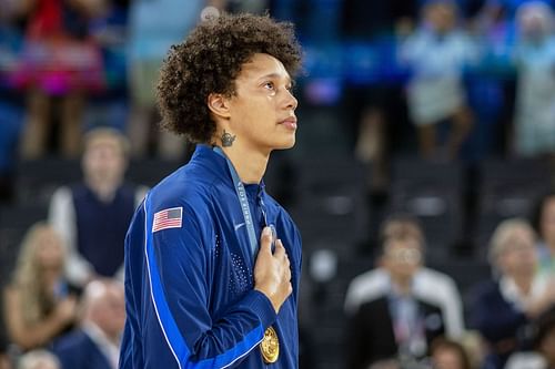 Brittney Griner at the 2024 Paris Olympics (Picture: Getty)