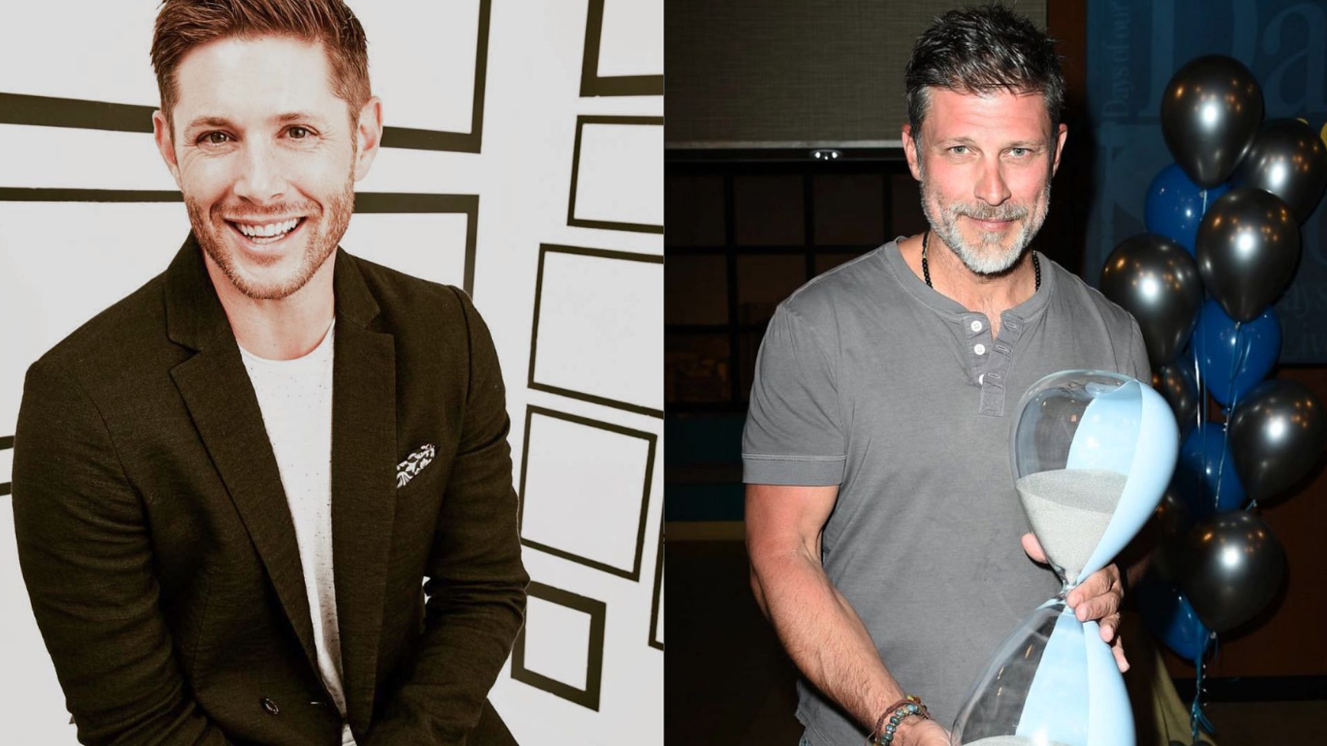 After Jensen&#039;s exit, Greg Vaughan played Eric on Days of Our Lives (Image via Instagram/@dayspeacock and /@jensenackles)