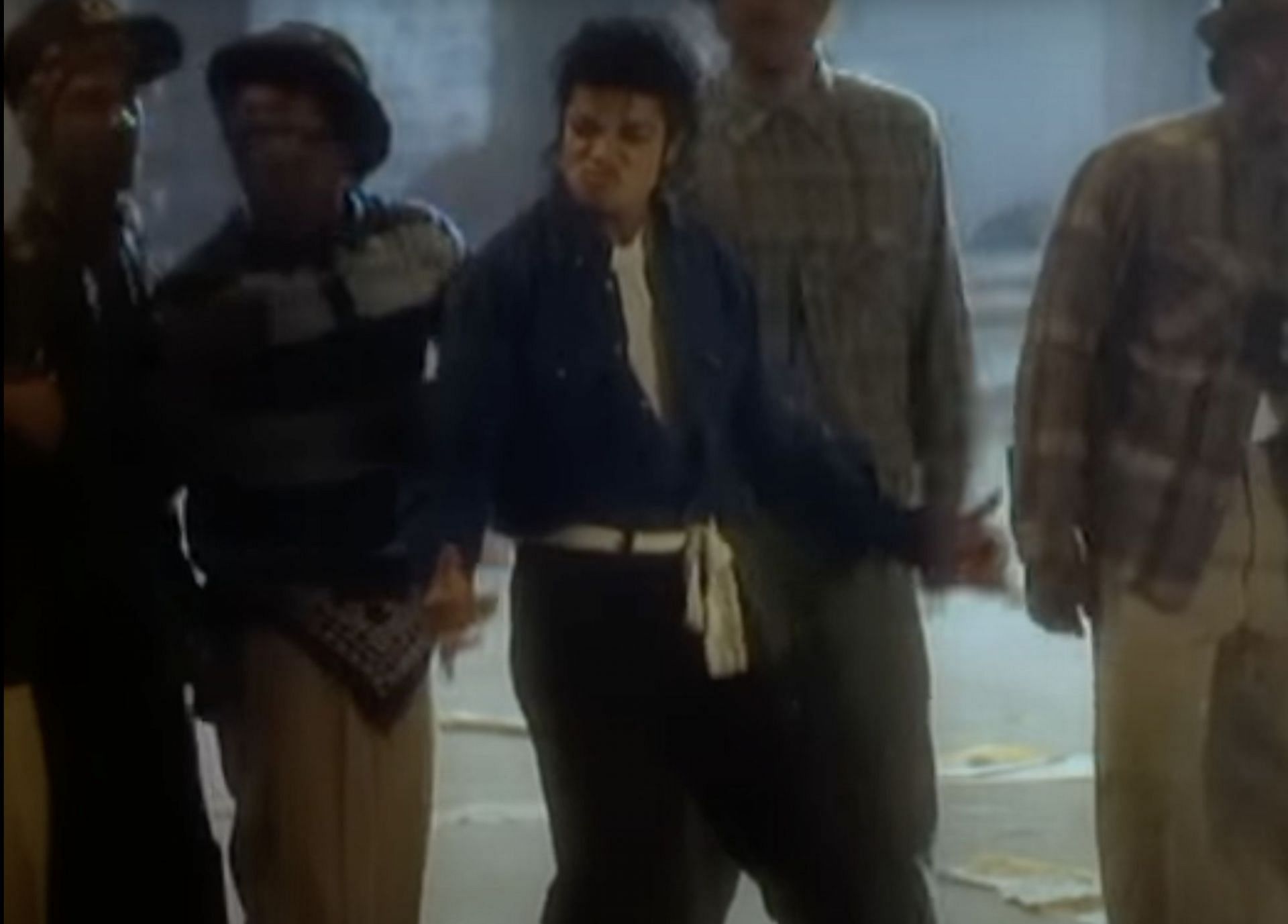 Jackson in The Way You Make Me Feel music video (Image via YouTube/Michael Jackson)