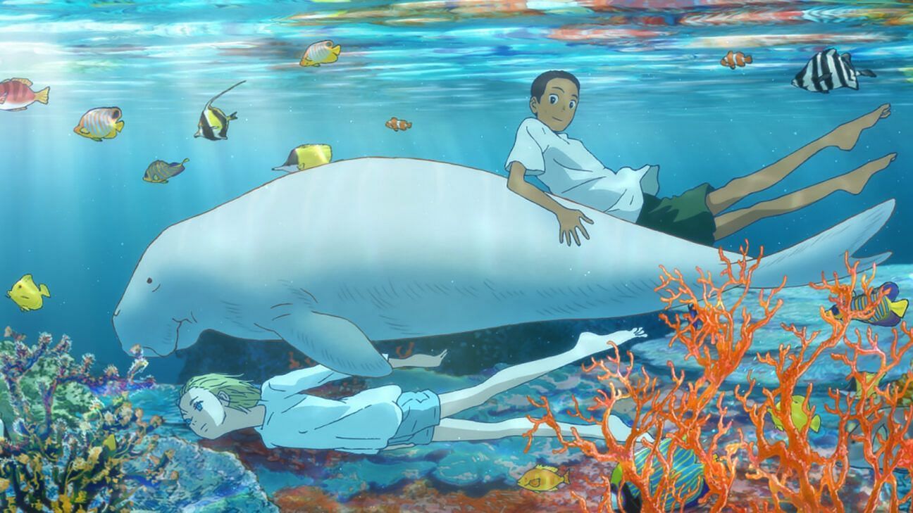 Kaijuu no Kodomo (Children of the Sea) (Image via Studio 4&deg;C)