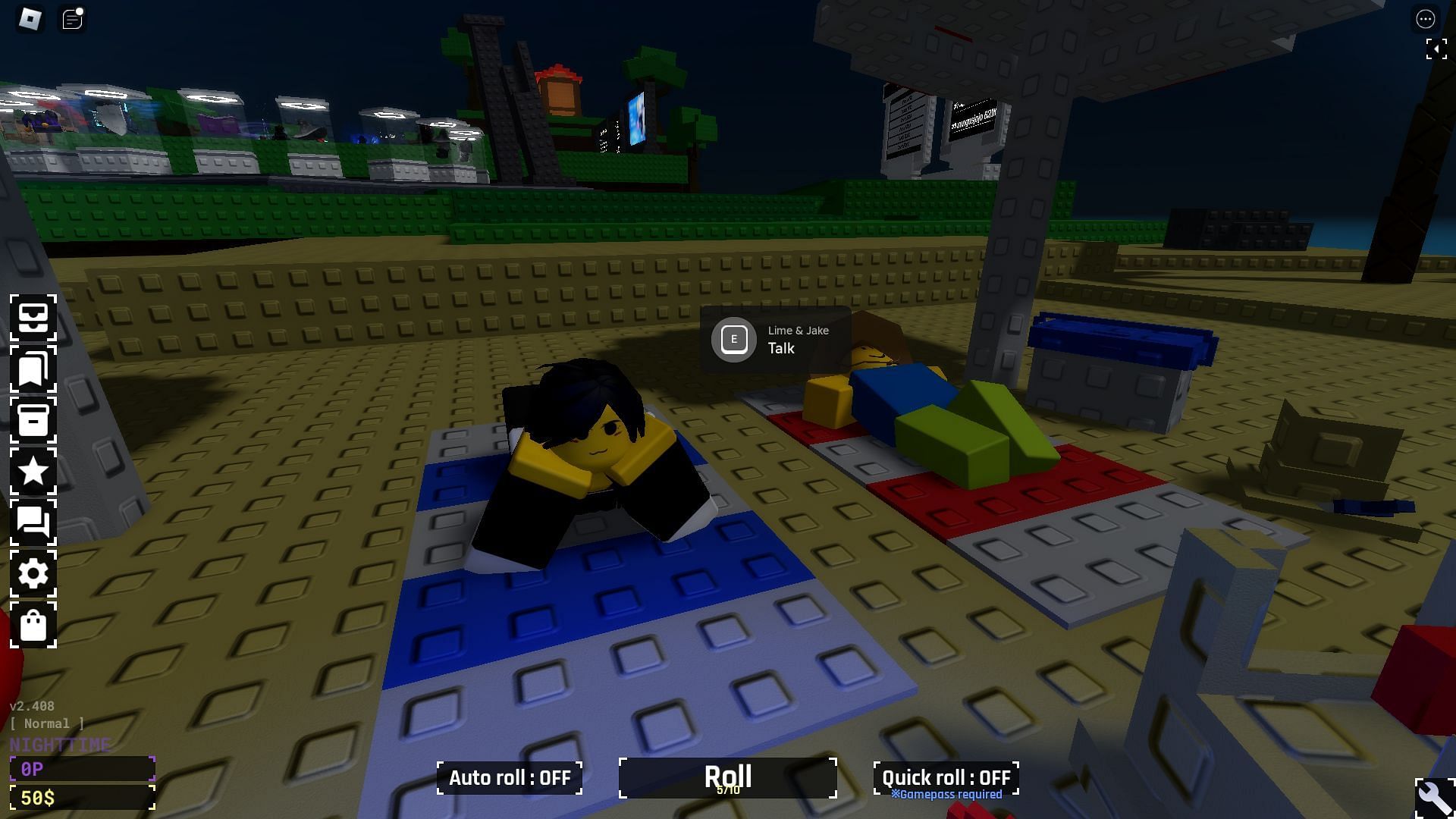 Lime and Jake (Image via Roblox)