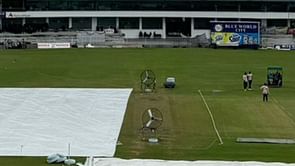 Fans used to dry pitch ahead of PAK vs BAN 2024 2nd Test, images go viral