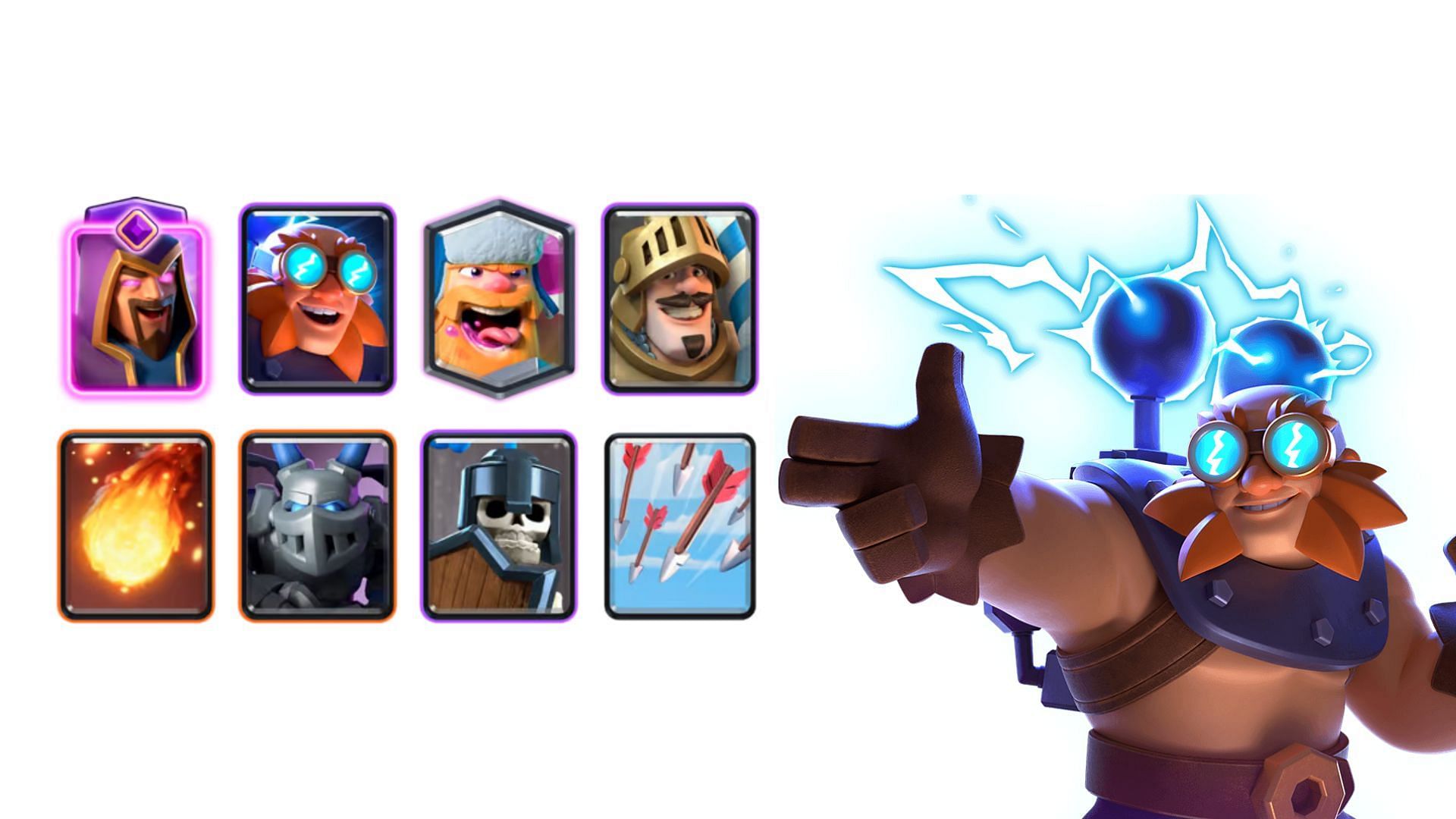 The EGiant Prince MegaM battle deck (Image via SuperCell)