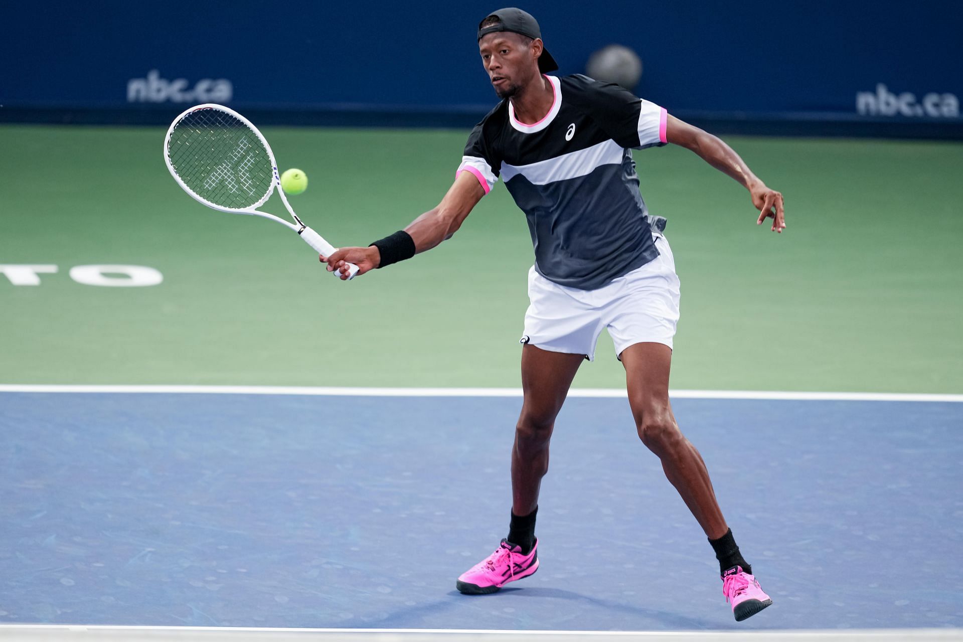 Christopher Eubanks in action at the National Bank Open (Picture: Getty)