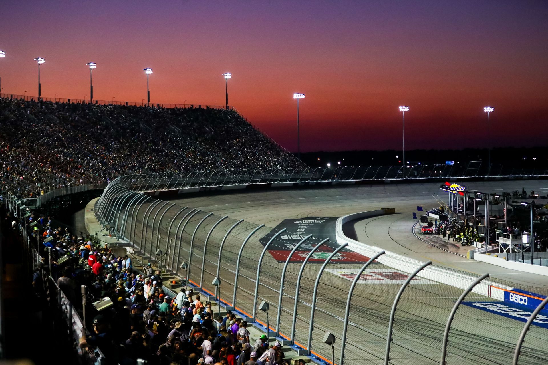 NASCAR NASCAR Cook Out Southern 500 Weather forecast for the