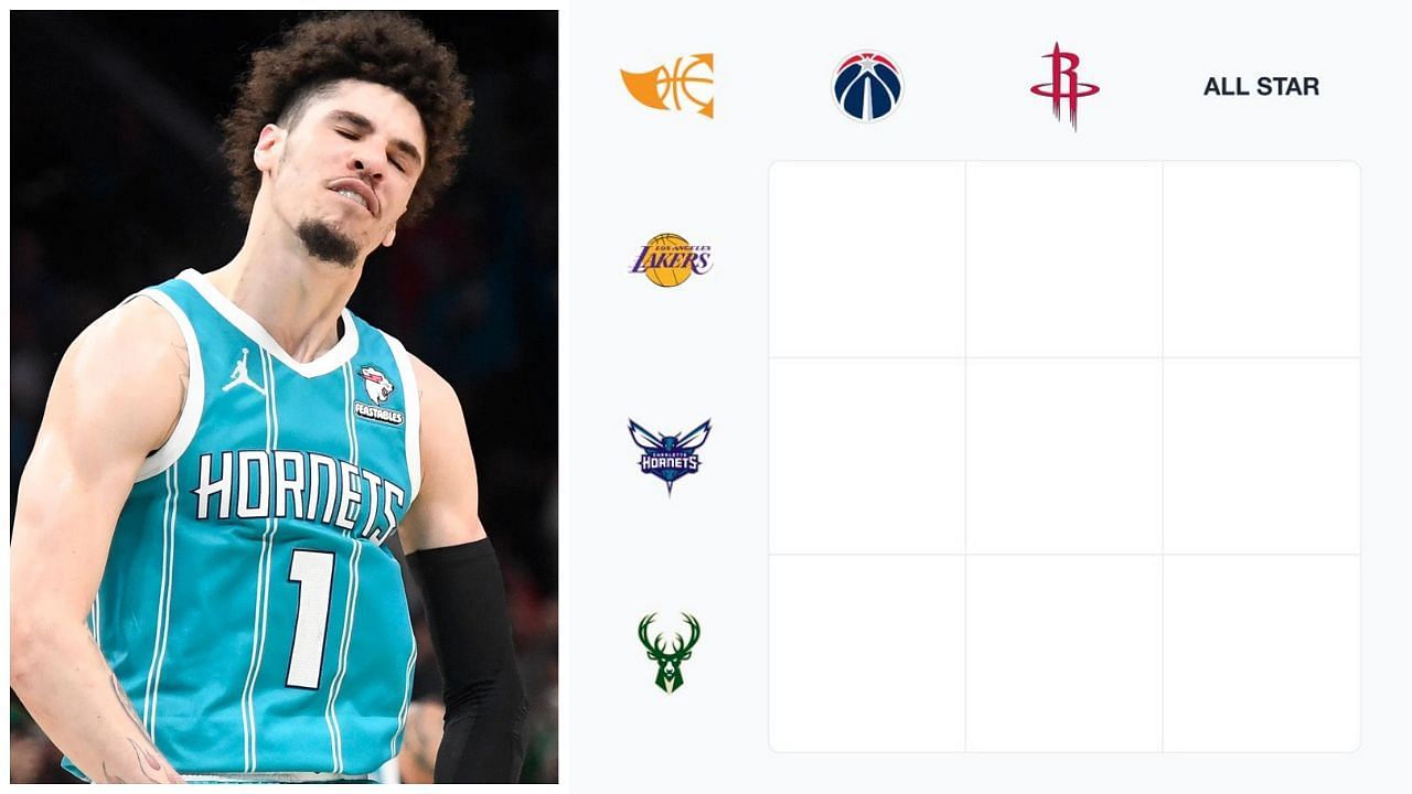 NBA Immaculate Grid answers for August 8. (Photos: IMAGN and @immaculategrid/X)