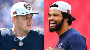 Tory Taylor hilariously roasts Caleb Williams over QB's pre-draft message to Bears rookie punter after slow preseason start