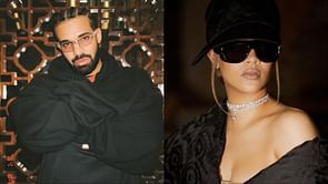 "Yeah he still obsessed"— Internet reacts as Drake shares footage of him and Rihanna rehearsing together