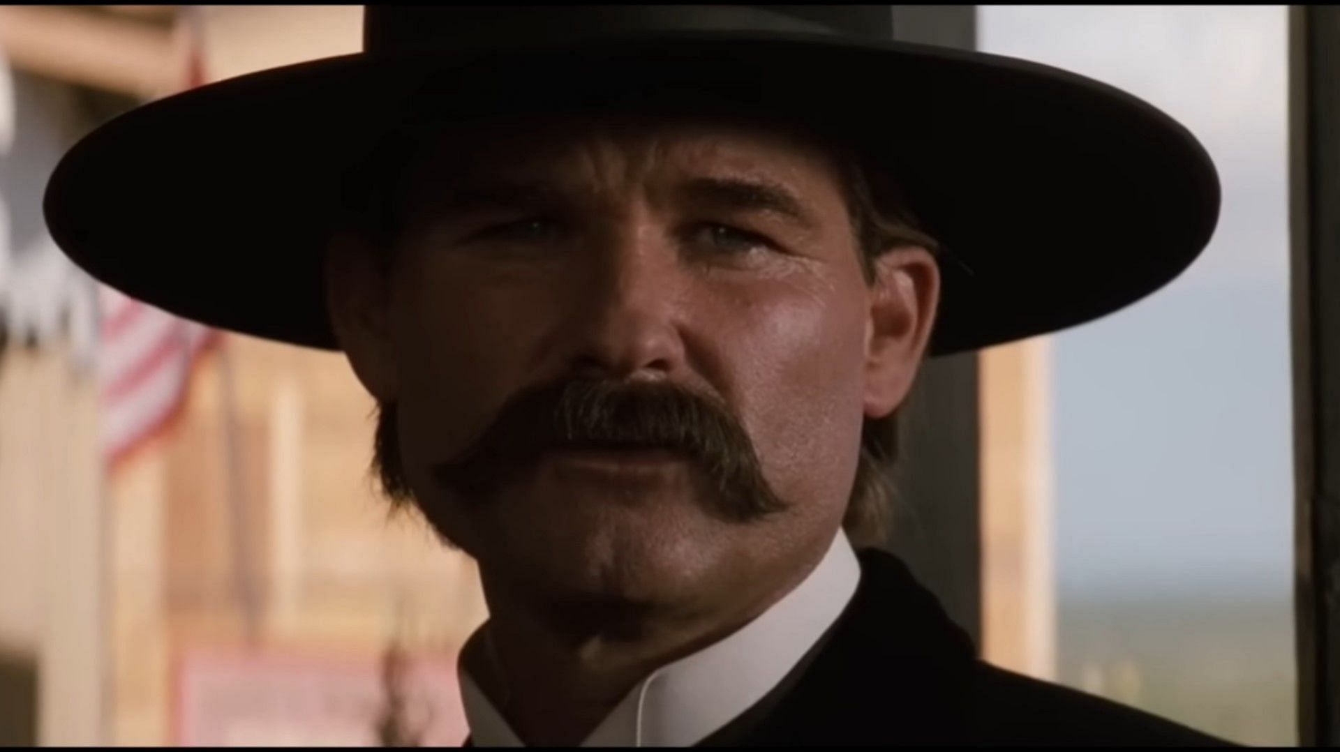 Kurt Russell in the 1993 western Tombstone (Image via Cinergi Productions)