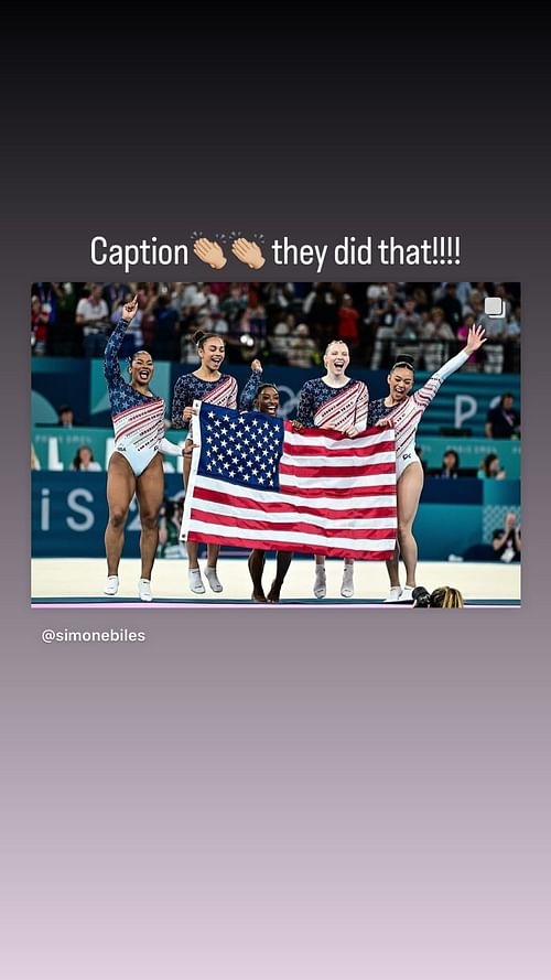 Brittany Mahomes reacts to Simone Biles' Instagram post