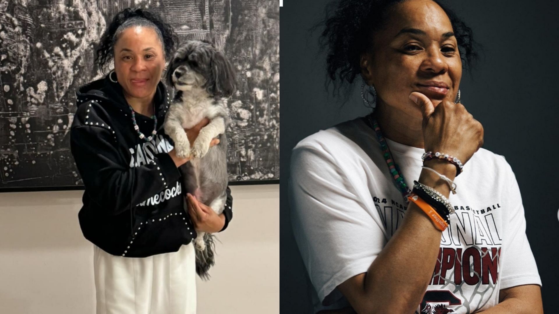 University of South Carolina coach Dawn Staley/ Instagram