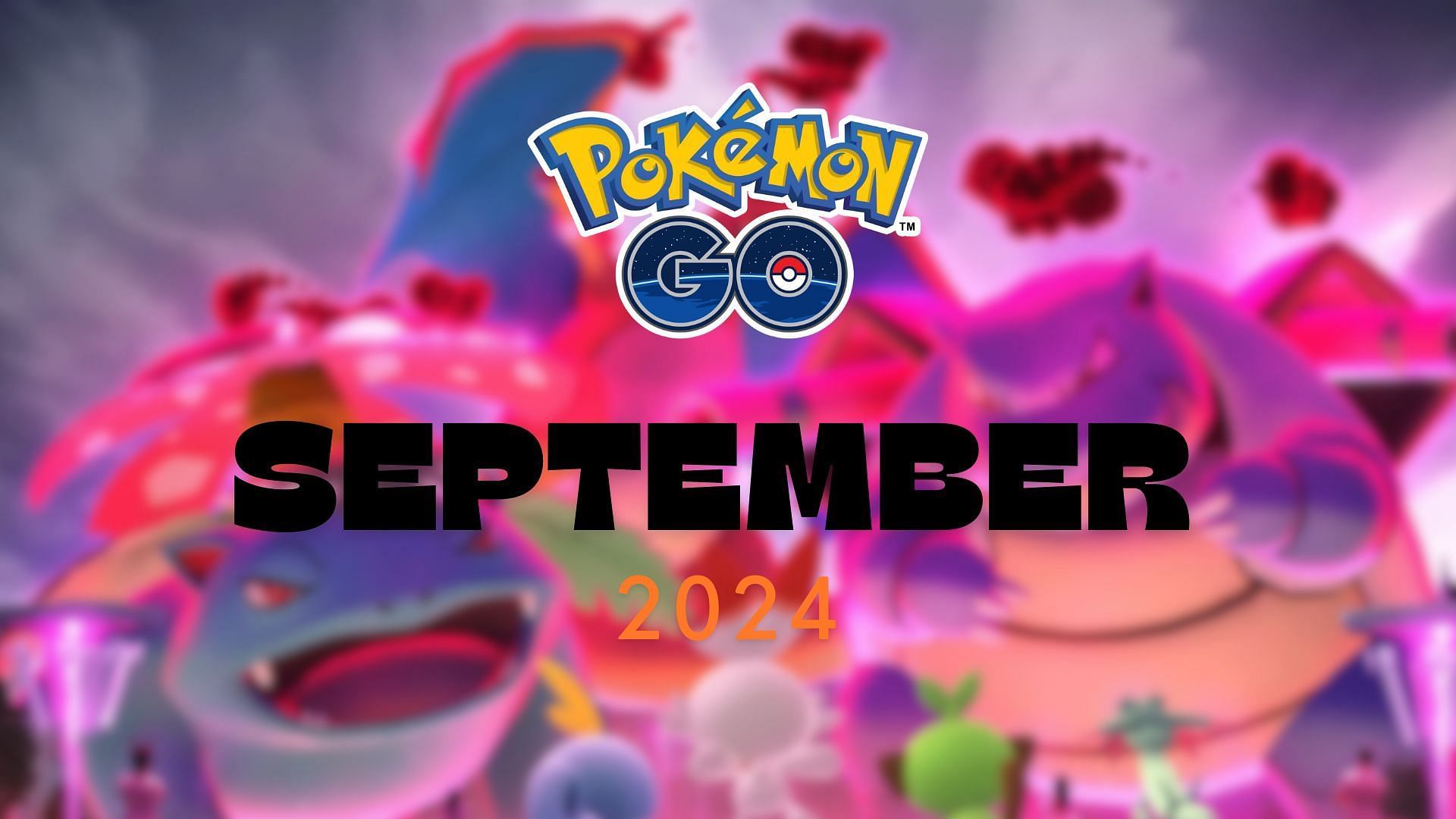 Things to do in Pokemon GO in September 2024