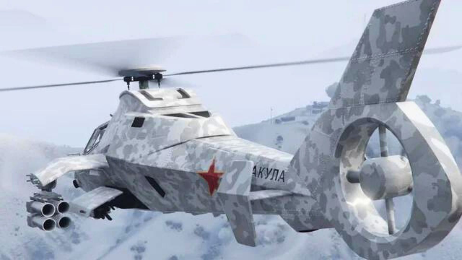 A picture of Akula in Grand Theft Auto Online (Image via Rockstar Games, Professor_PEEN69/Reddit)