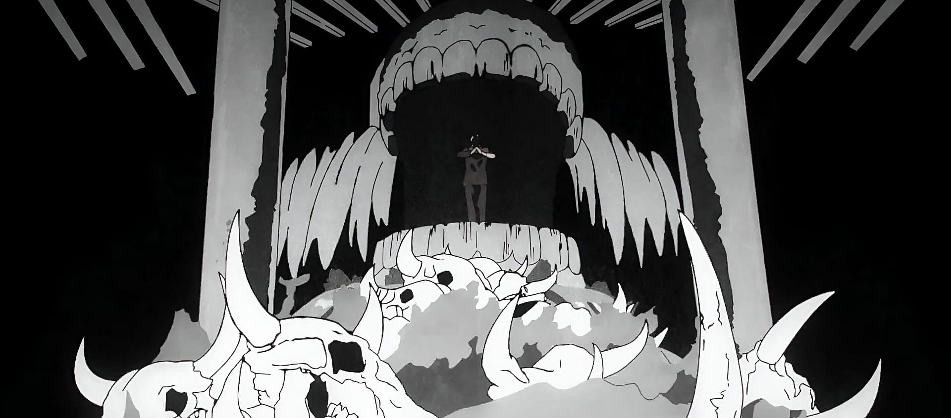 Malevolent Shrine as seen in the anime (Image via MAPPA)