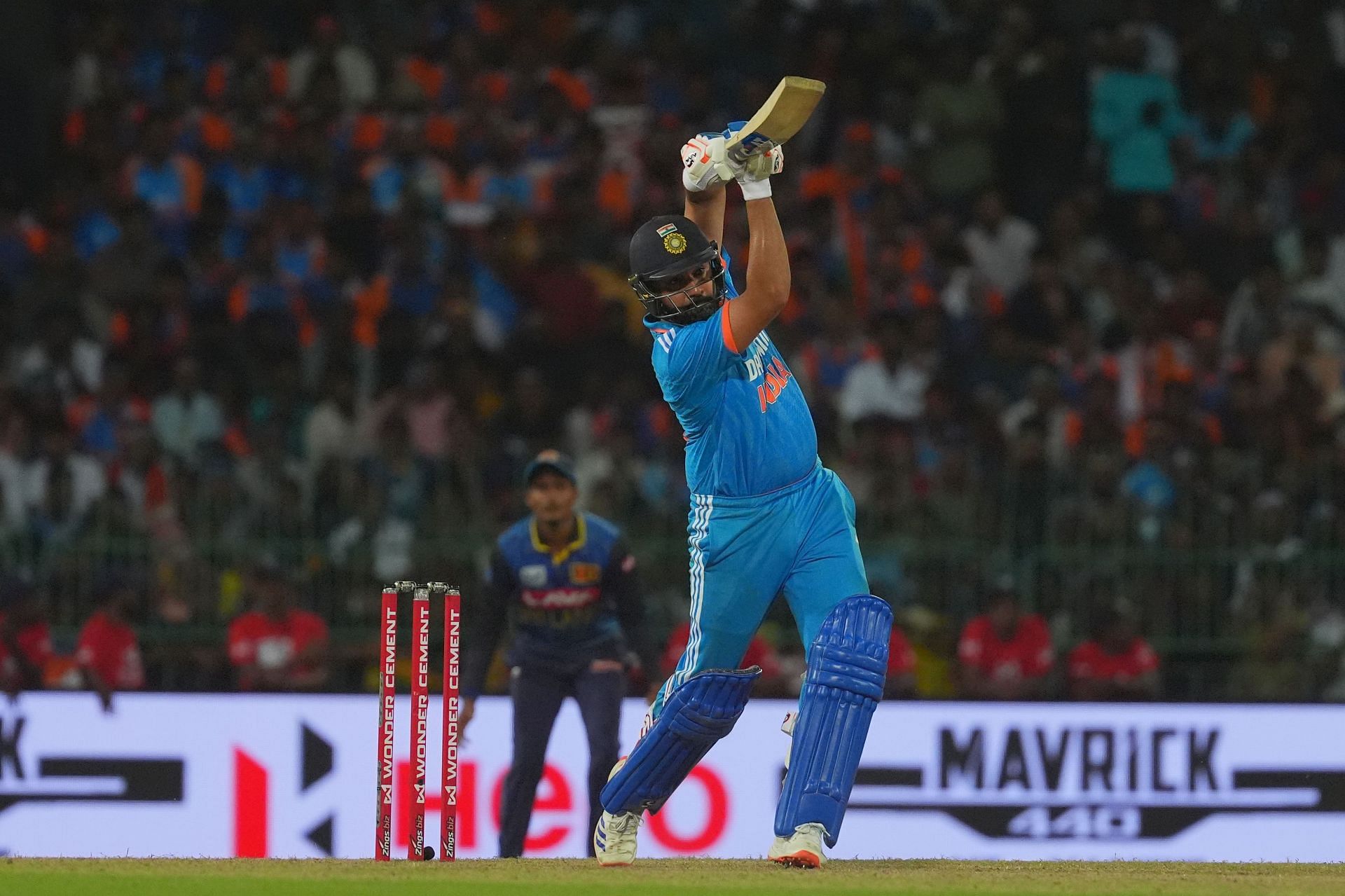 India were heavily dependent on Rohit Sharma in the ODIs. (Image Credits: Getty Images)