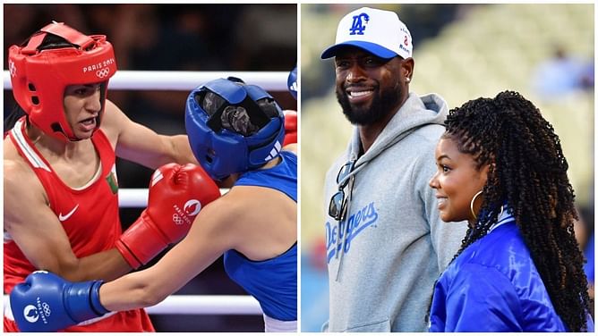 "Transphobia, misogyny, and good old plain racism" - Dwyane Wade's wife Gabrielle Union weighs in on Imane Khelif-Angela Carini drama