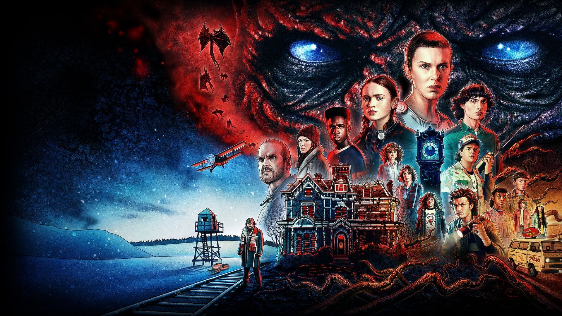 Poster of Stranger Things (Image via Netflix)