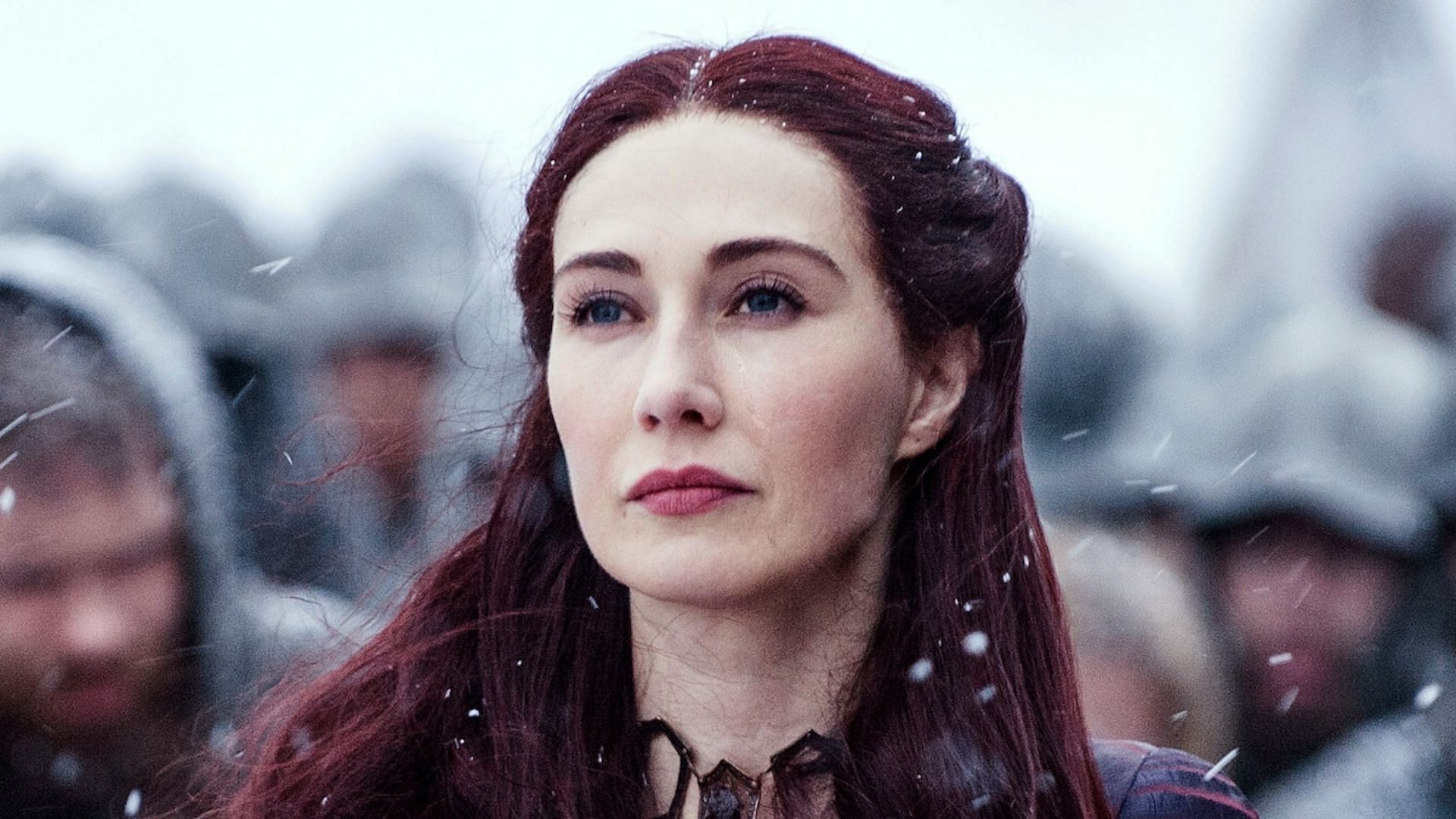 Melisandre in Game of Thrones (Image via HBO)