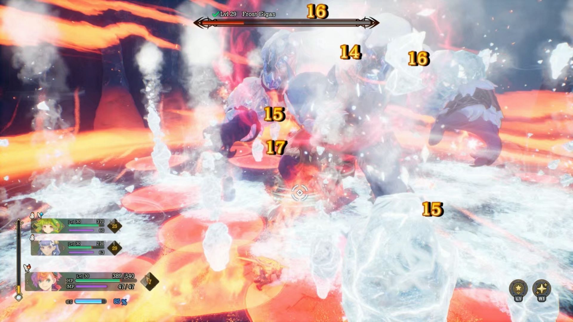 Destruction rains from the heavens! (Image via Square Enix)