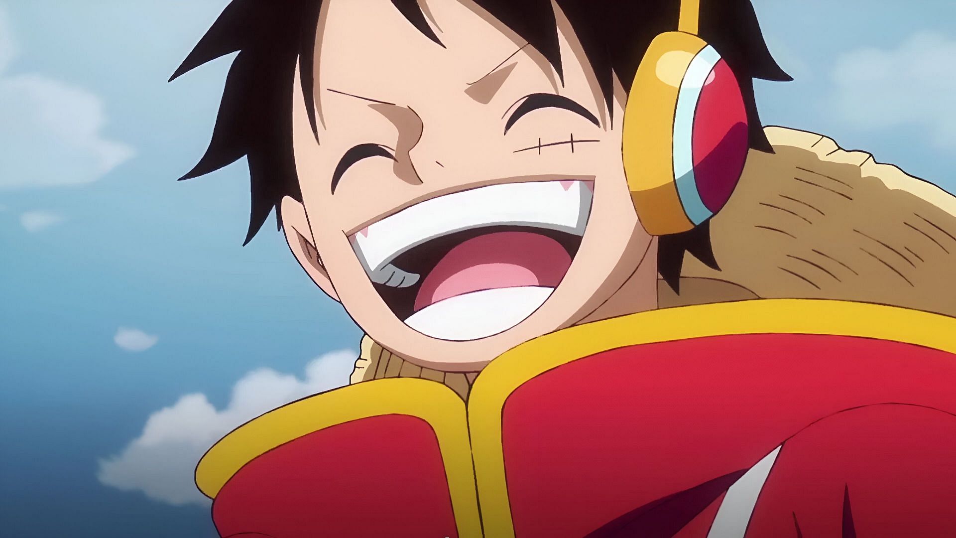 Monkey D Luffy as seen in the anime (Image via Toei Animation)