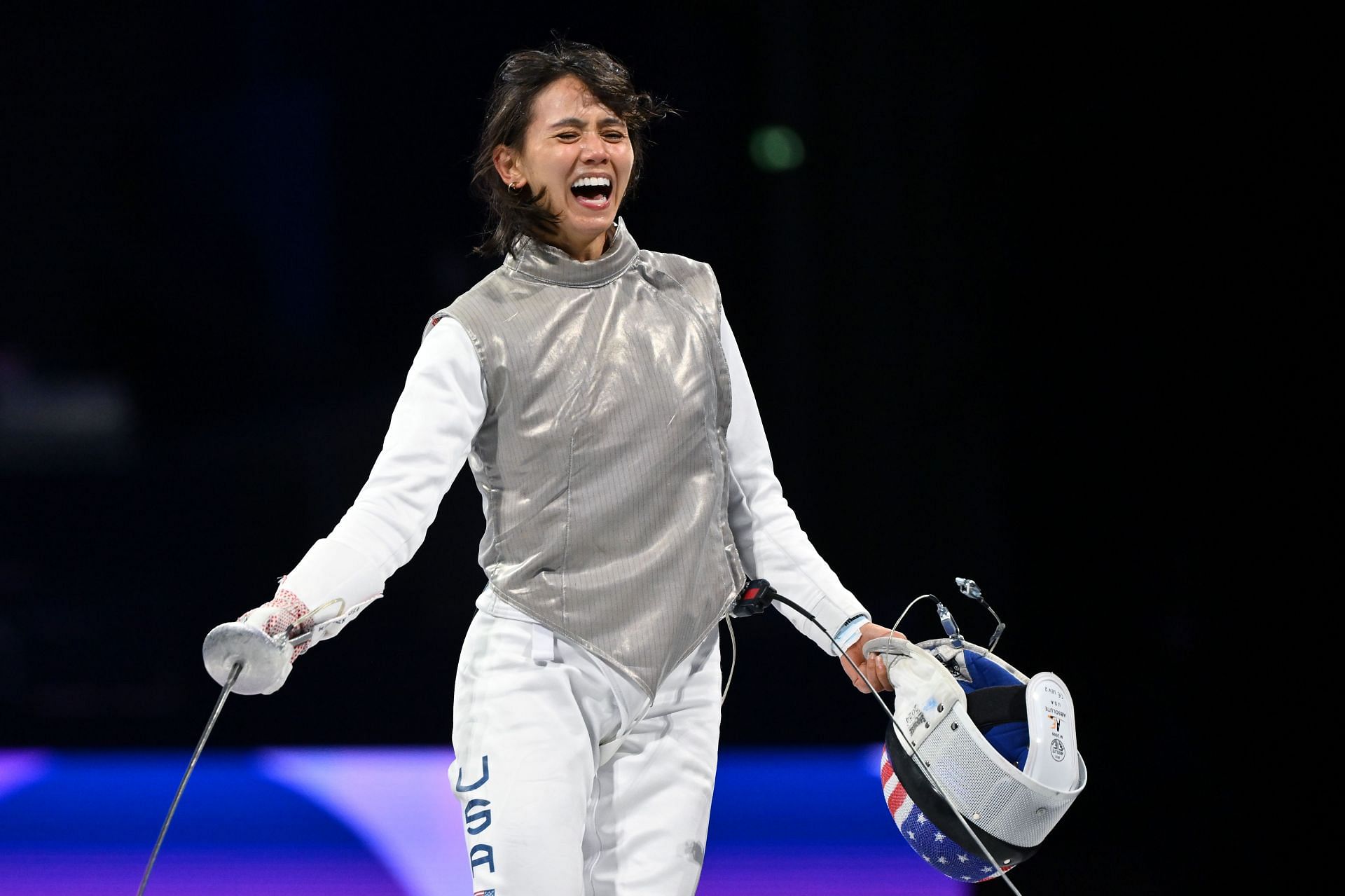 Lee Kiefer defended her title at the Paris Olympics- Source: Getty