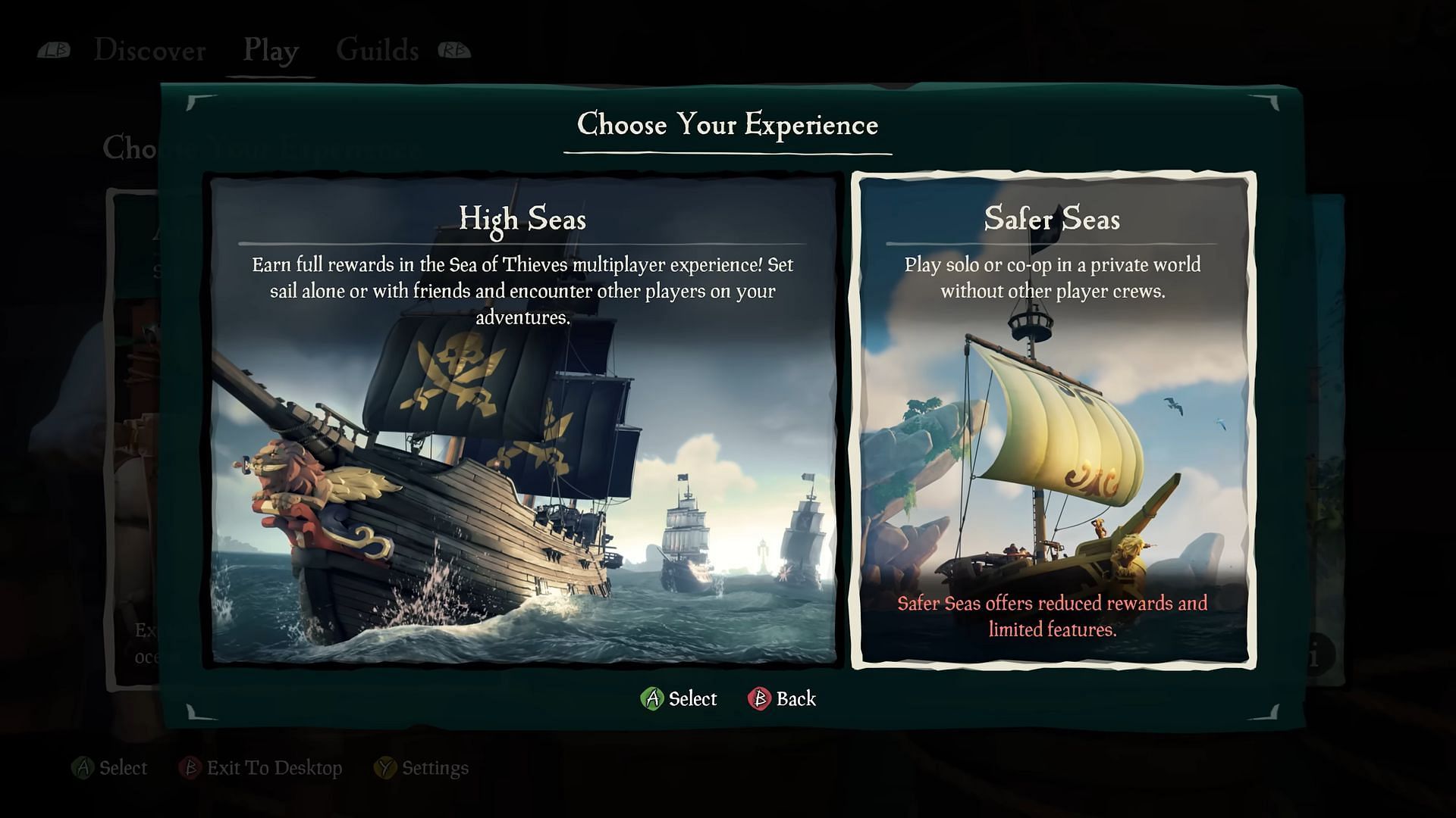 Safer Seas in Sea of Thieves (Image via Rare)